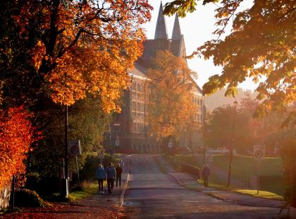 The main building at Gløshaugen, NTNU