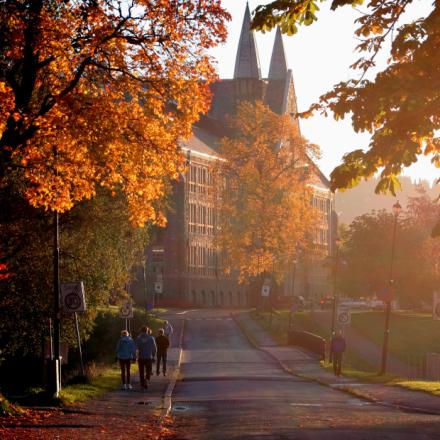 The main building at Gløshaugen, NTNU