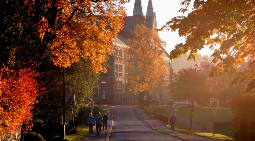 The main building at Gløshaugen, NTNU