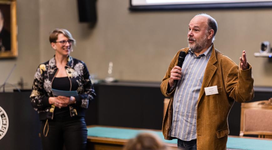 Professor Christian Klöckner, NTNU and NOTRAP during the international VISTA day in 2025