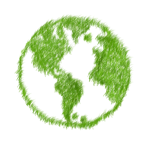 Illustration of green earth Pixabay
